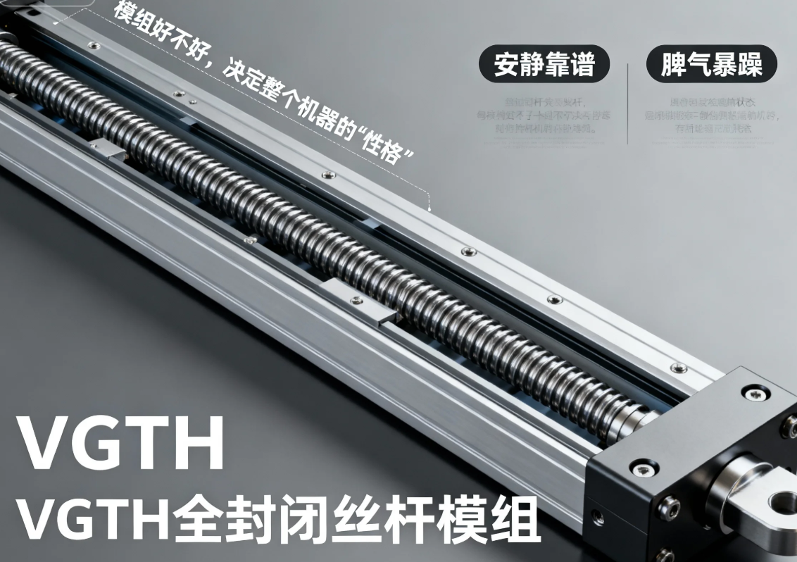 全封闭丝杆模组,到底强在哪里?--以 VGTH 系列为例的技术 - 威洛博W-ROBOT 技术百科 图片12