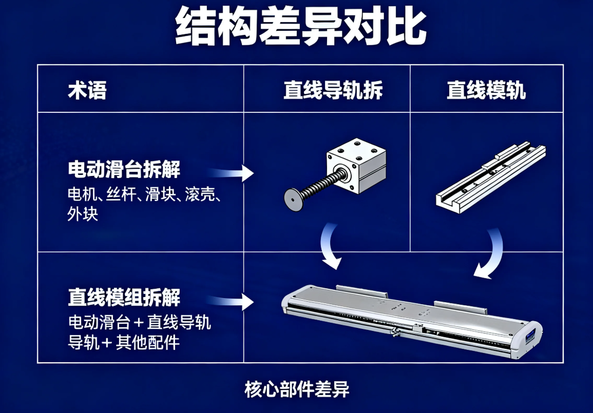 电动滑台,直线导轨,直线模组有什么区别?工程师该怎么选? - 威洛博W-ROBOT 技术百科 图片11