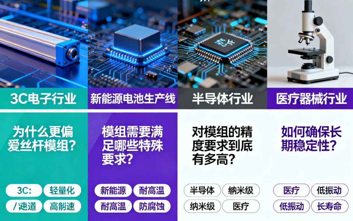 为什么选择威洛博直线模组--从 3C,新能源,半导体到医疗的大致解析 - 威洛博W-ROBOT 技术百科 图片13