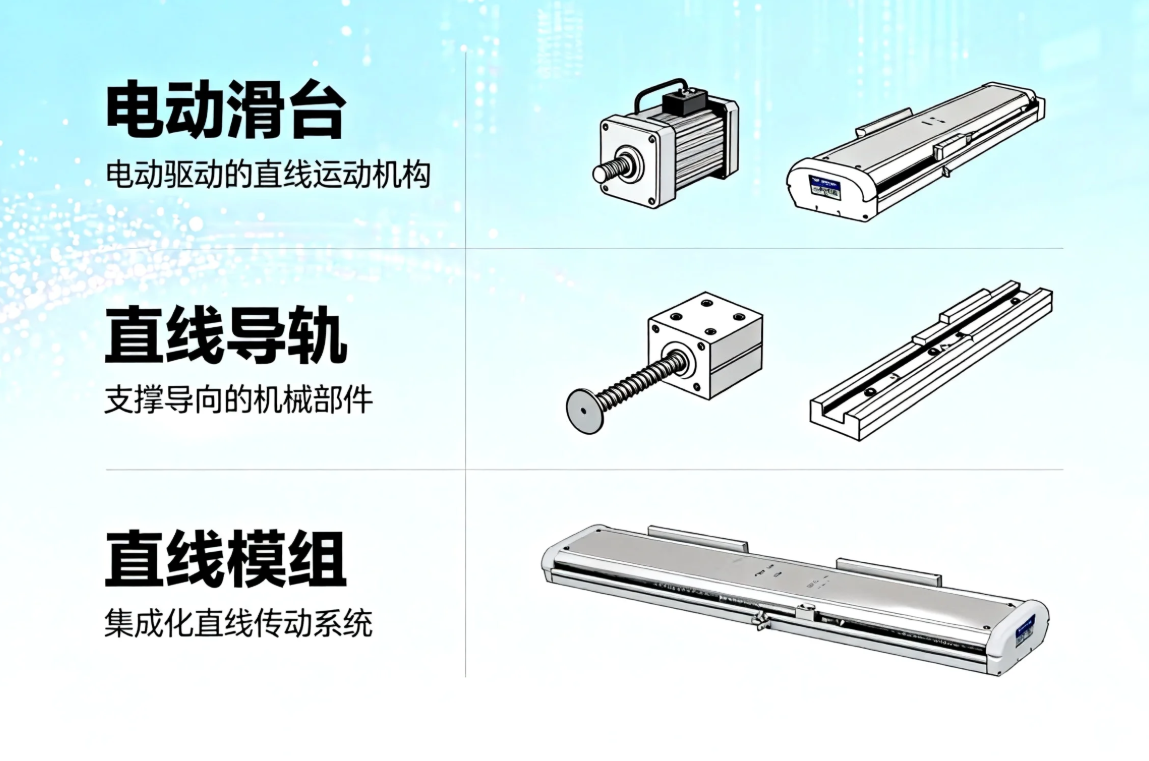 电动滑台,直线导轨,直线模组有什么区别?工程师该怎么选? - 威洛博W-ROBOT 技术百科 图片13
