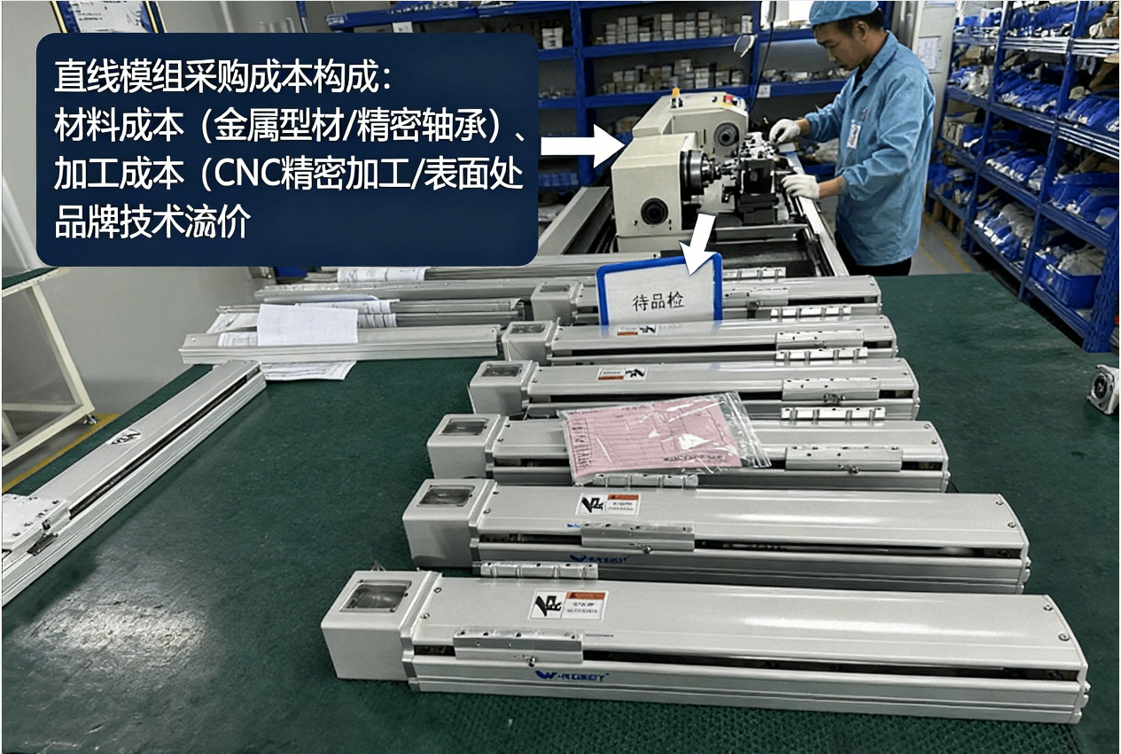 直线模组安装误差对精度影响有多大？威洛博工程师的安装建议