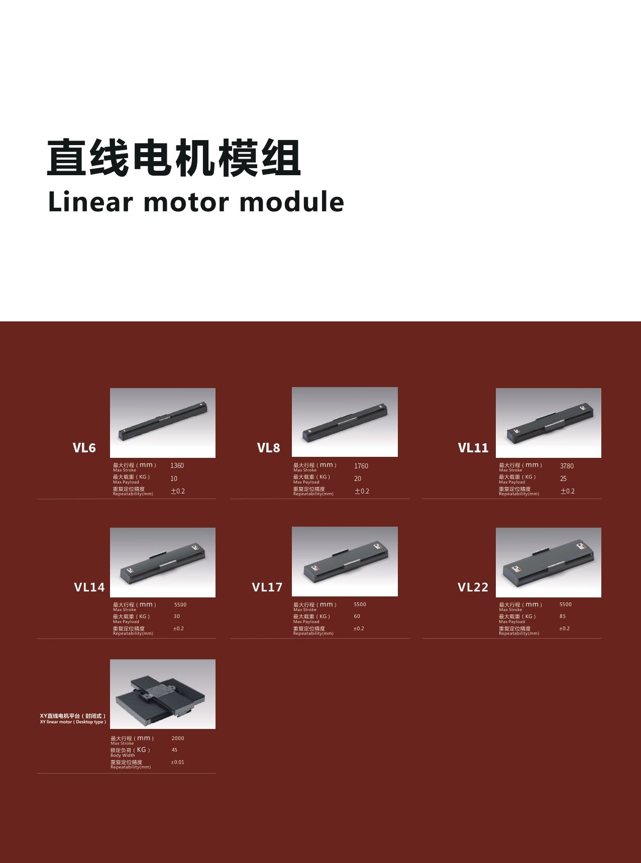 直线电机模块 VL8