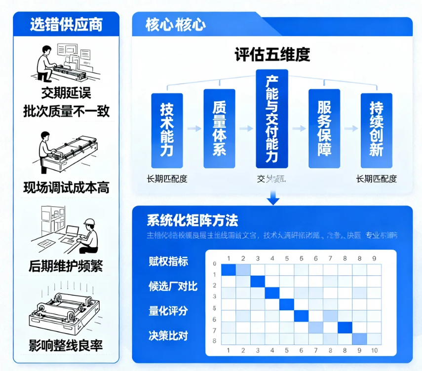 如何评估一个直线模组厂家的技术与交付能力（多角度、可落地指南）